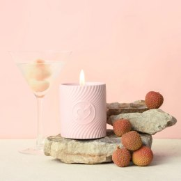 HighOnLove Pink Massage Candle Lychee Martini świeca do masażu 120ml