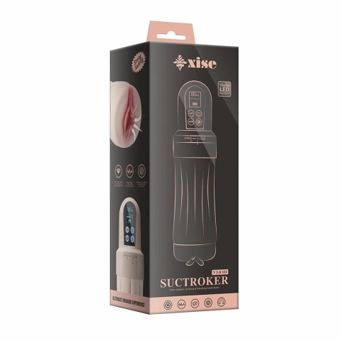 XISE Suctroker V3.0 Maszyna Intymna z Wibracją i Systemem Ssącym