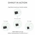 Ohnut Wider - Zestaw 4 elastycznych pierścieni dystansujących Soft