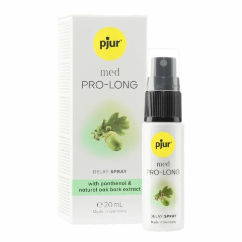 Pjur Med Pro-Long Spray 20 ml - spray pielęgnacyjny z taniną i panthenolem