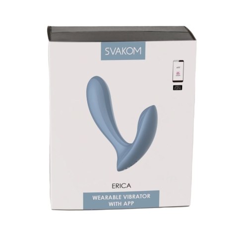 Svakom Erica - Wibrator dwusilnikowy 11 trybow, sterowanie aplikacją