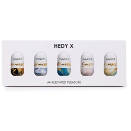 Svakom Hedy X Zestaw 5 Rękawow Intymnych Mix Tekstur Uniwersalny