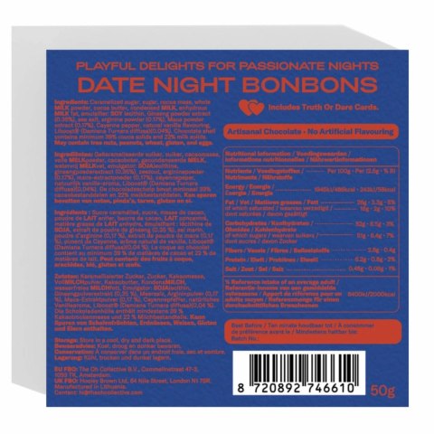 The Oh Collective Date Night Bonbon - Czekoladki Premium z Ziołami 4szt.