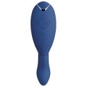 Womanizer Duo 2 Blue - Innowacyjny model z technologią powietrzną, silikonowy