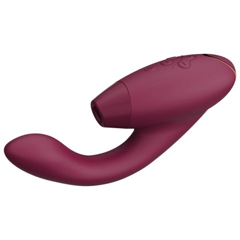 Womanizer Duo 2 Bordeaux - Zaawansowany Stymulator Powietrzno-Wibracyjny IPX7