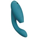 Womanizer Duo 2 Niebieski Benzyna - Podwojny stymulator z technologią powietrzną