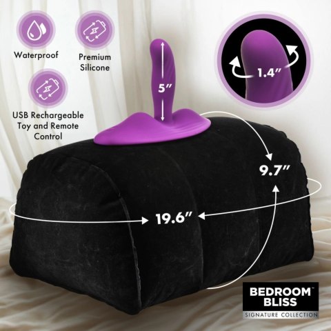 Bedroom Bliss Love Rider Poduszka Wibracyjna z Pilotem Bezprzewodowym