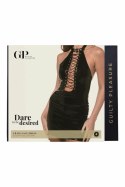 GUILTY PLEASURE Crave Lace Dress Black S - sukienka mini z Datexu, sznurowana