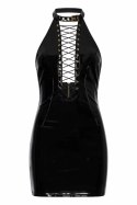 GUILTY PLEASURE Crave Lace Dress Black S - sukienka mini z Datexu, sznurowana