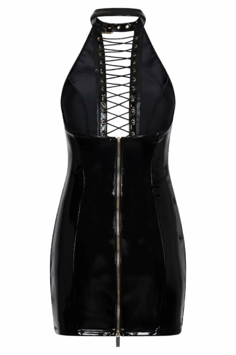 GUILTY PLEASURE Crave Lace Dress czarna sukienka mini XL Datex