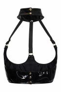 GUILTY PLEASURE Heroic Halo Bra czarny XL z chokerem Datex