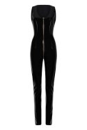 GUILTY PLEASURE Lusty Lines Catsuit czarny L bez rękawow Datex