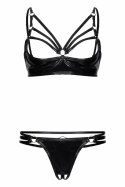 GUILTY PLEASURE Nocturne Night Set Black XL - Datex, Strappy, Elegancki