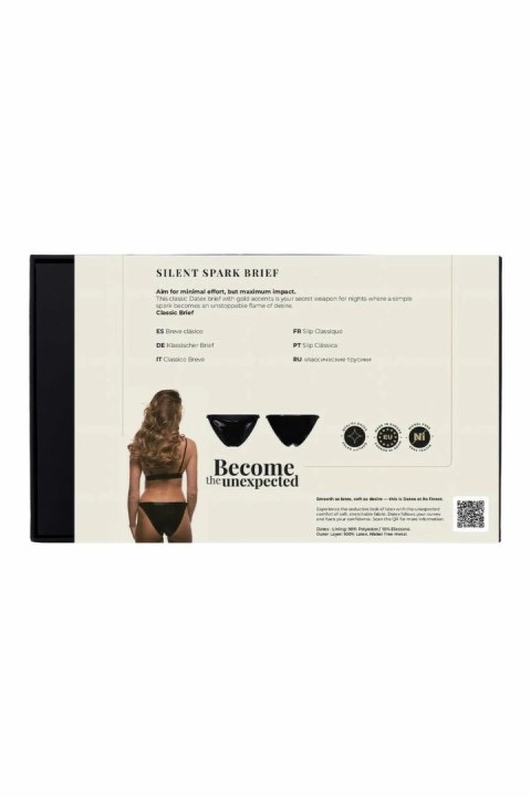 GUILTY PLEASURE Silent Spark Brief Black XL - klasyczne majtki Datex