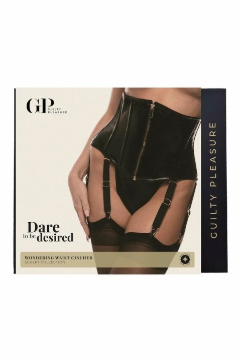 GUILTY PLEASURE Wondering Waist Cincher Black XXL - model z paskami, Datex