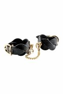 Guilty Pleasure Astral Braided stylowe kajdanki na kostki złote detale