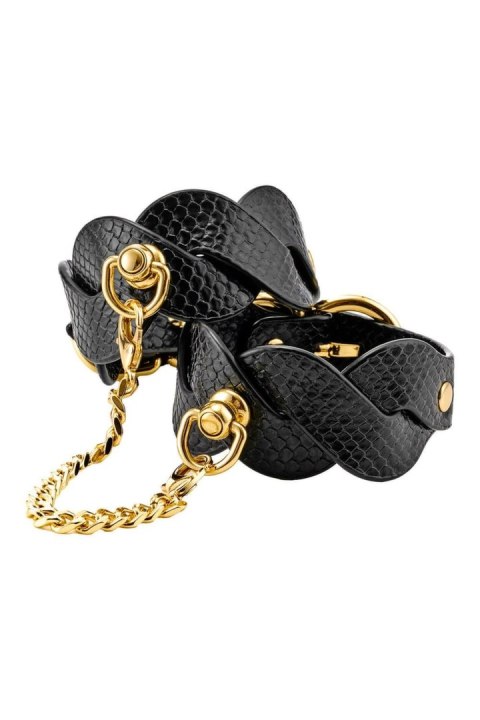 Guilty Pleasure Astral Braided stylowe kajdanki na kostki złote detale