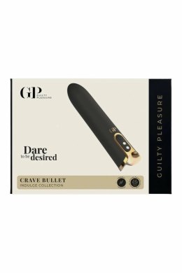 Guilty Pleasure Crave Bullet - kompaktowy model z 10 trybami, złoty akcent