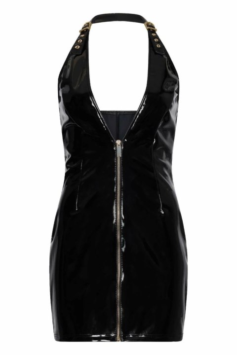 Guilty Pleasure Helix Halter Dress Black M - Sukienka Datex z zamkiem
