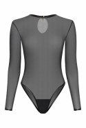 Guilty Pleasure Lingering Longsleeve Body S/M - transparentny, elastyczny