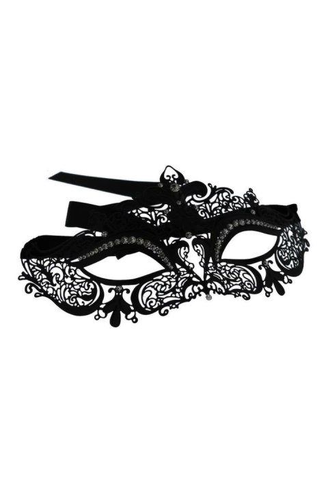 Guilty Pleasure Shadow Miracle Mask metalowa maska z kryształkami czarna