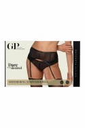 Guilty Pleasure Shimmering Suspender Belt L/XL - połyskujący pas do pończoch