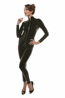Guilty Pleasure Total Eclipse Catsuit Black XXL - kombinezon Datex z zamkiem