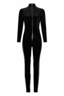 Guilty Pleasure Total Eclipse Catsuit Black M - kombinezon Datex z zamkiem