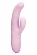 Le Wand Hither Rocking Rabbit Vibrator - podwojna stymulacja, IPX7, fioletowy