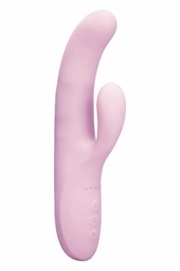 Le Wand Hither Rocking Rabbit Vibrator - podwojna stymulacja, IPX7, fioletowy