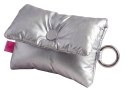 Womanizer Snap Pouch Silver - etui podrożne, srebrne, 11,5x9,5 cm