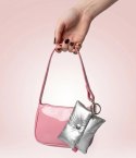 Womanizer Snap Pouch Silver - etui podrożne, srebrne, 11,5x9,5 cm