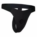 BOLD. IVY Pas intymny z silikonowym elementem, czarny, XL