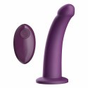 BOLD Nova G-Spot Vibrator z przyssawką, silikonowy, fioletowy