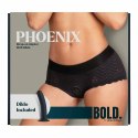BOLD. PHOENIX Strap-On Hipster z silikonowym elementem XXL czarny