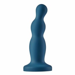 BOLD RUNE silikonowy model z przyssawką, 15,5 cm, czarny