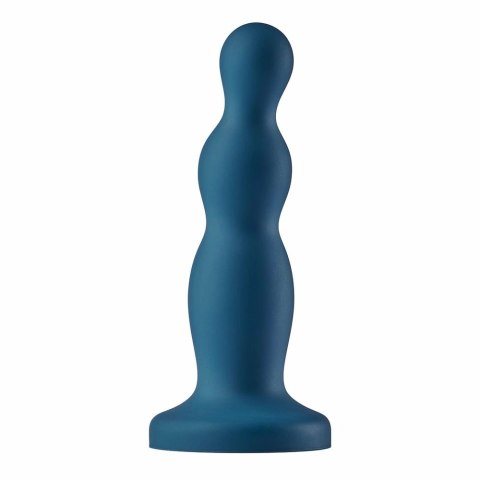 BOLD RUNE silikonowy model z przyssawką, 15,5 cm, czarny