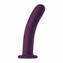 BOLD ZENON model z przyssawką 18,5 cm silikon ciemnofioletowy