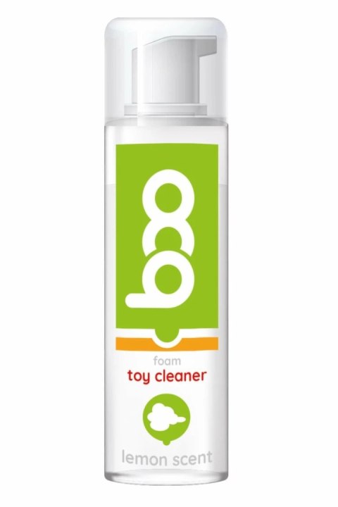 BOO Toy Cleaner Foam Lemon 160ml - pianka do higieny akcesoriow cytrynowa