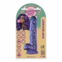 Bubblegum Blast Pop Rocket Purple Classic Jelly 17 cm - elastyczny model TPE