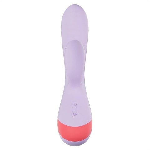 Dream Toys LOVE SIGNAL TWIN TONED DUO silikonowy model dwusilnikowy 19cm
