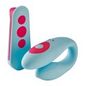 Dreamtoys LOVE SIGNAL LOVER'S VIBE - wibrator dla par, pilot, IPX6