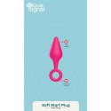 Dreamtoys LOVE SIGNAL SOFT START PLUG silikonowy korek analny 9 cm IPX8