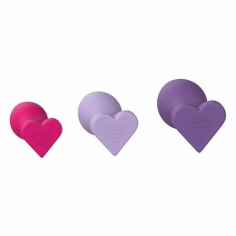 Dreamtoys LOVE SIGNAL TRIPLE HEART SET silikonowy zestaw 3 rozmiary