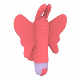 Dreamtoys Love Signal Butterfly Buzz - silikonowy masażer palcowy IPX6 USB