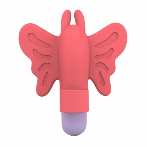Dreamtoys Love Signal Butterfly Buzz - silikonowy masażer palcowy IPX6 USB