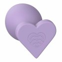 Dreamtoys Love Signal Heart Plug Medium silikonowy korek serce 45g