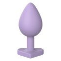 Dreamtoys Love Signal Heart Plug Medium silikonowy korek serce 45g