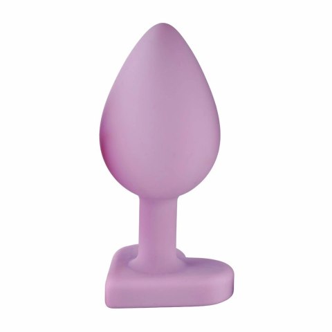 Dreamtoys Love Signal Heart Plug Medium silikonowy korek serce 45g