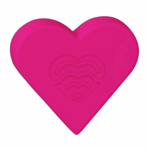 Dreamtoys Love Signal Heart Plug Small silikonowy, wodoodporny, rożowy
